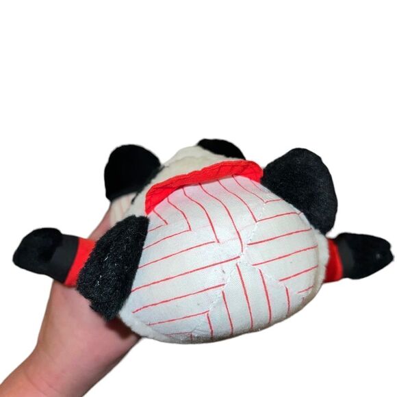 Cincinnati Reds stuffed panda bear in baseball uniform - Picture 4 of 4